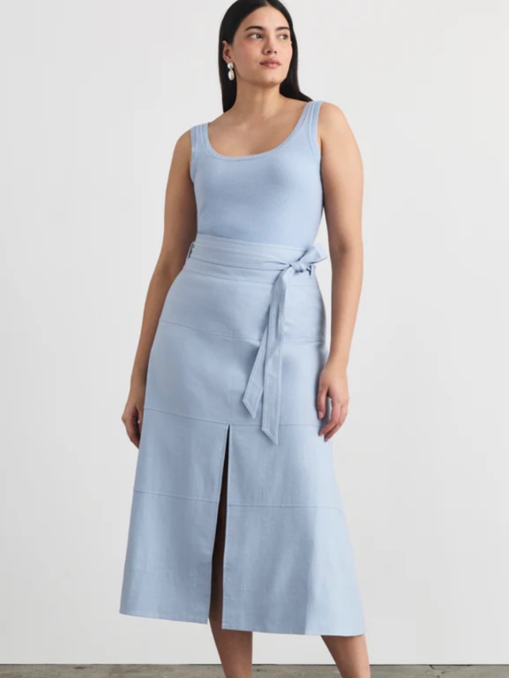 LINEN HUDSON SKIRT